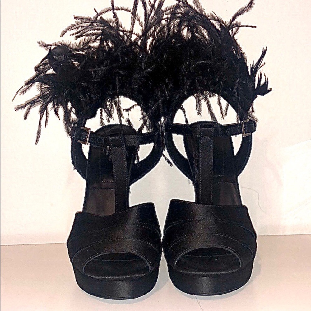 Michael Kors Feather Runway Heels